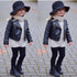 Trendy Girl PU Leather Jacket - Little Palace Store